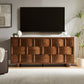 Foundry 71" Woven Design Buffet Storage Cabinet by Modway