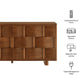 Foundry 71" Woven Design Buffet Storage Cabinet by Modway