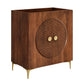 Vernon 30" Fluted Wood Vanity Cabinet Without Sink by Modway