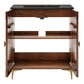 Vernon 30" Fluted Wood Vanity Cabinet With Sink by Modway