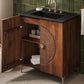 Vernon 30" Fluted Wood Vanity Cabinet With Sink by Modway
