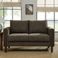 Hawken Boucle Fabric Loveseat by Modway