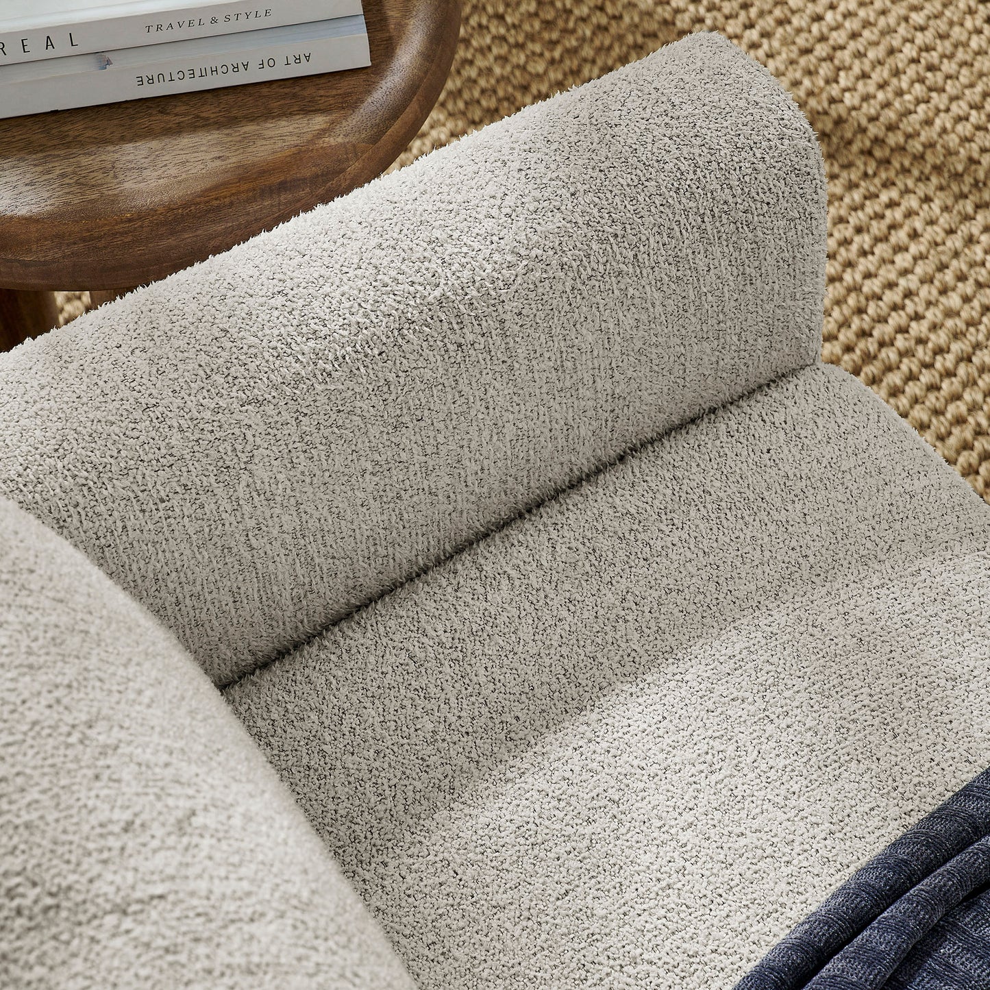 Hawken Boucle Fabric Loveseat by Modway