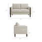 Hawken Boucle Fabric Loveseat by Modway