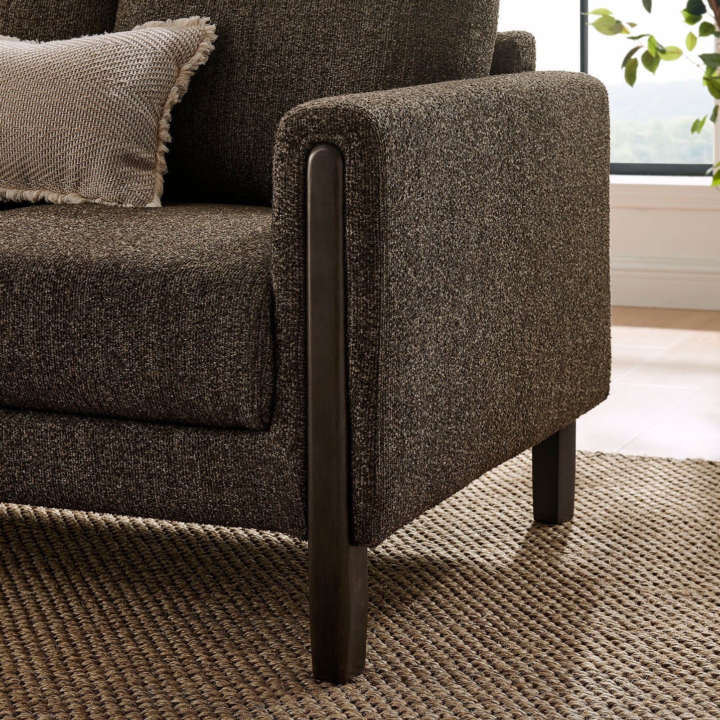 Hawken Boucle Fabric Sofa by Modway