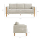 Hawken Boucle Fabric Sofa by Modway