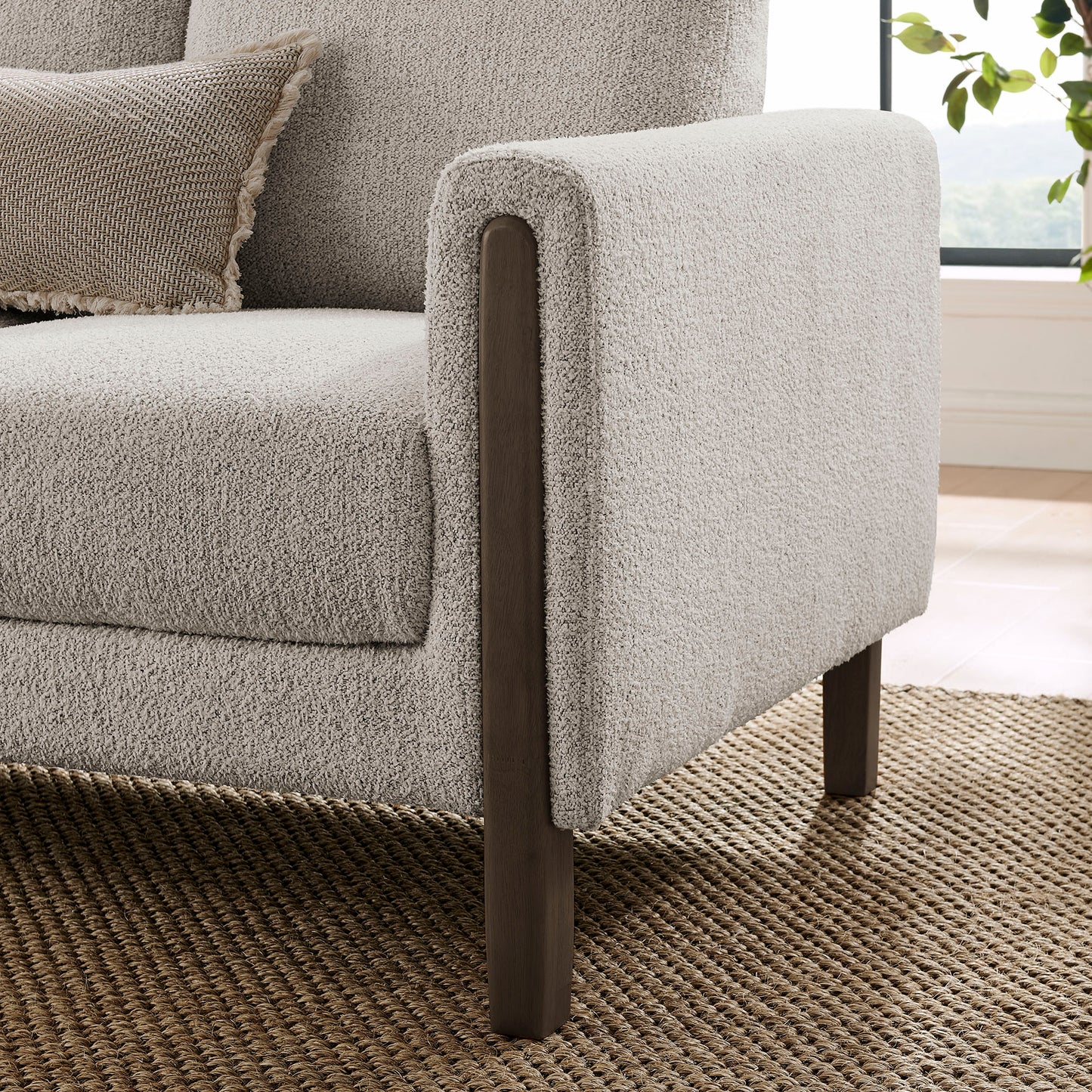 Hawken Boucle Fabric Sofa by Modway