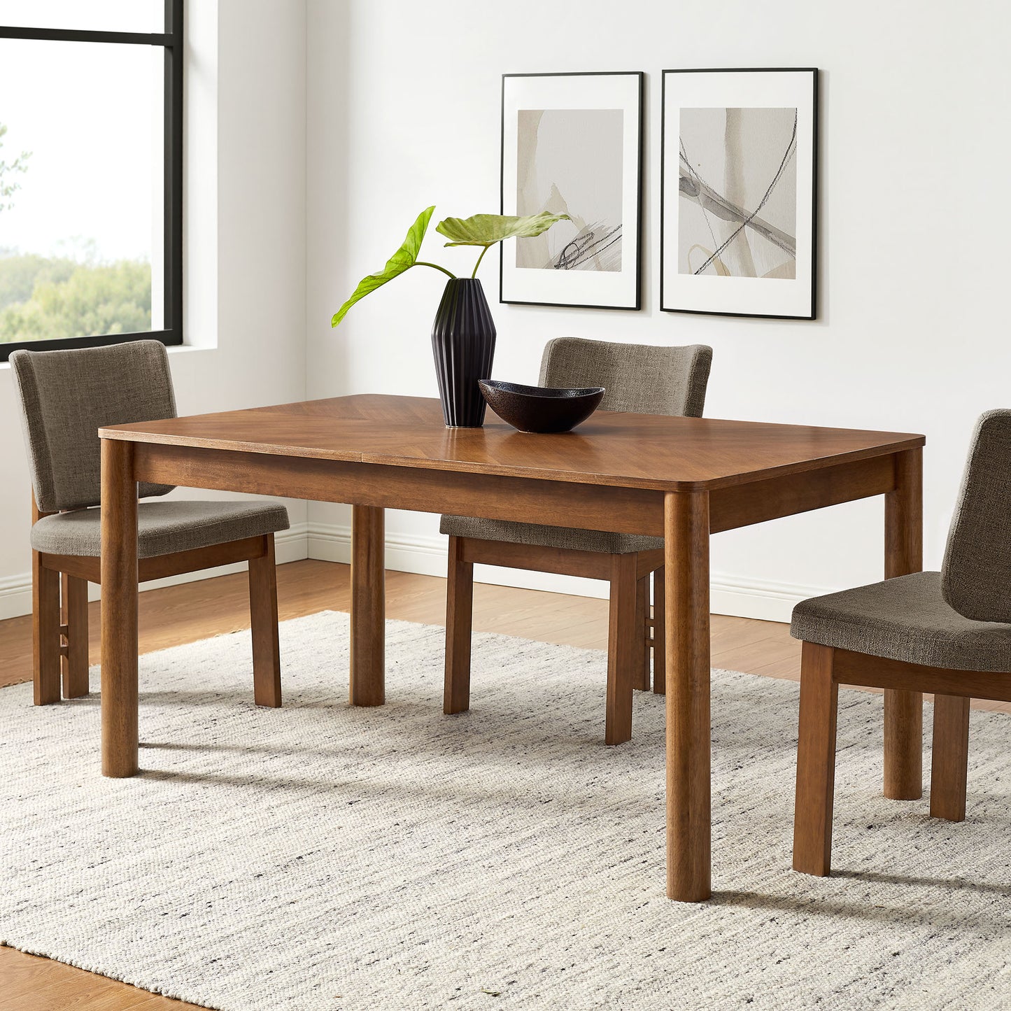 Alba Extendable Dining Table by Modway