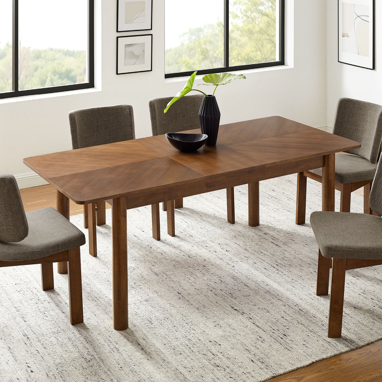 Alba Extendable Dining Table by Modway