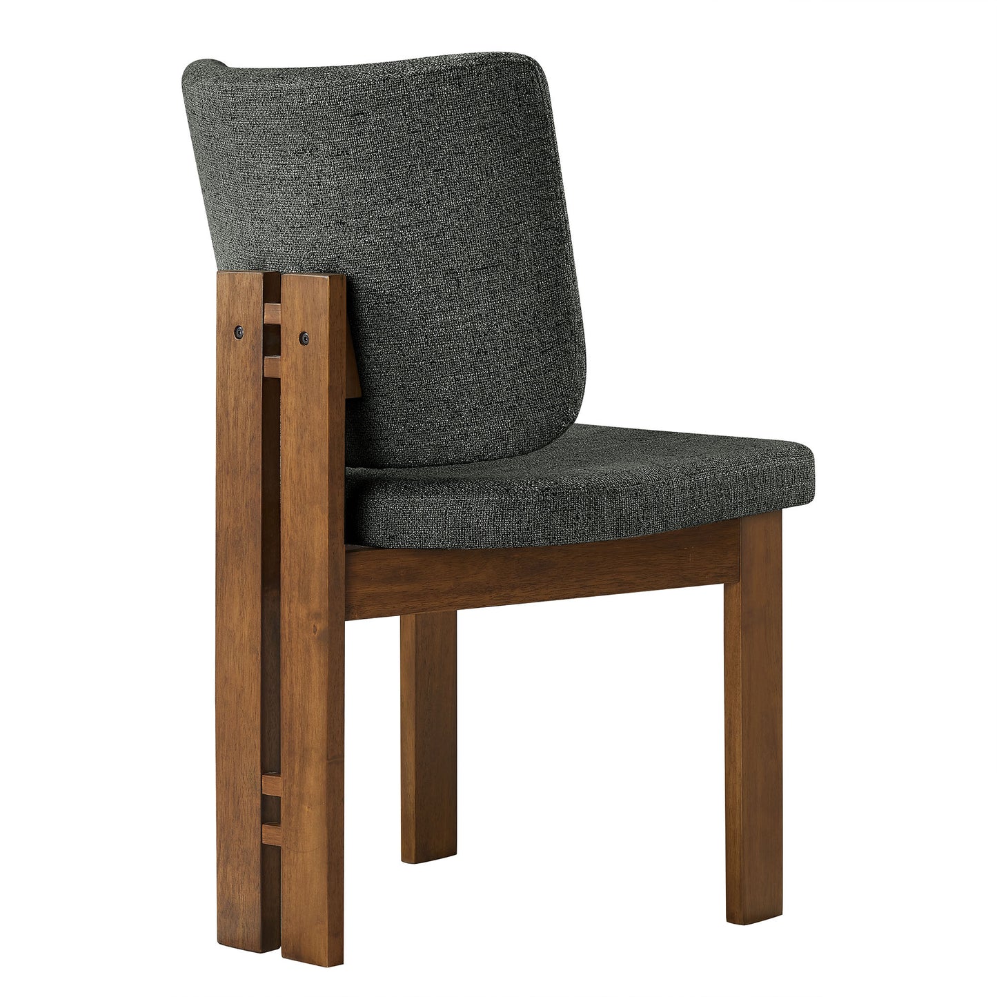 Alba Armless Upholstered Dining Chairs Set Of 2 by Modway