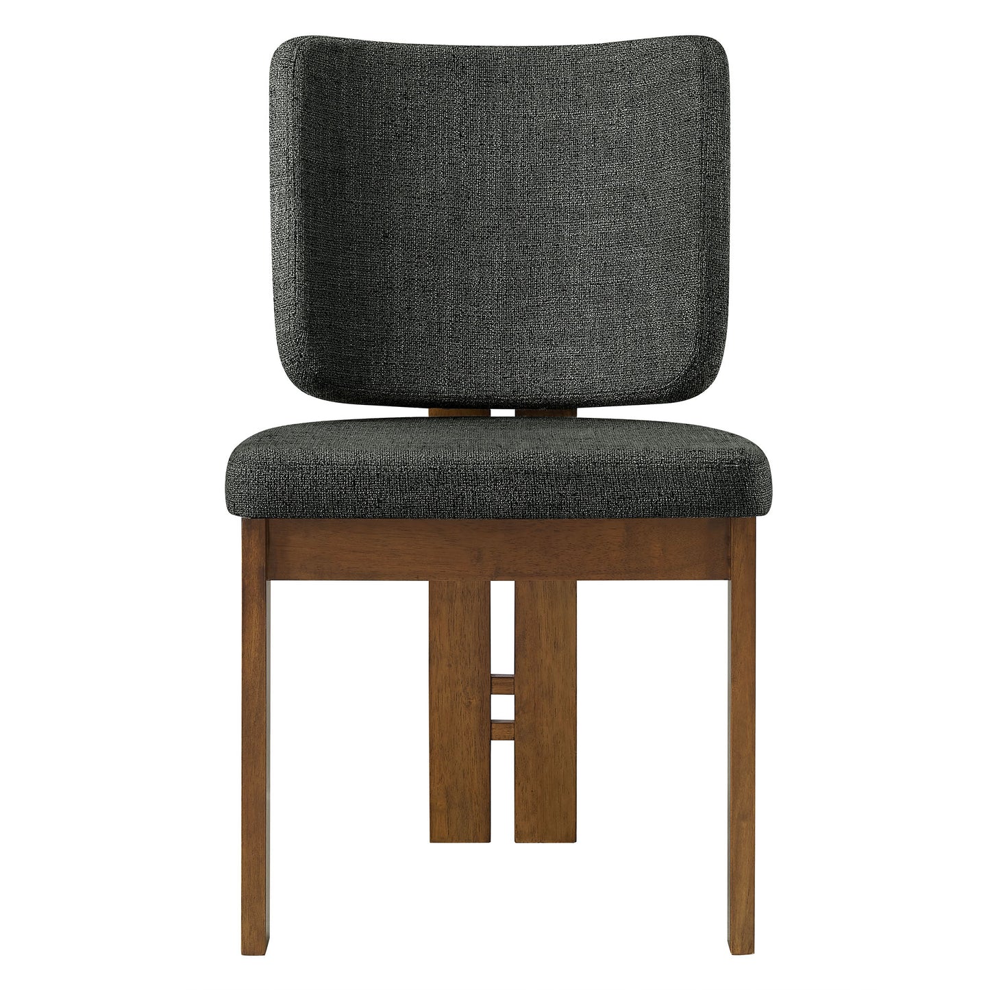 Alba Armless Upholstered Dining Chairs Set Of 2 by Modway