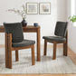 Alba Armless Upholstered Dining Chairs Set Of 2 by Modway