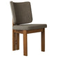 Alba Armless Upholstered Dining Chairs Set Of 2 by Modway