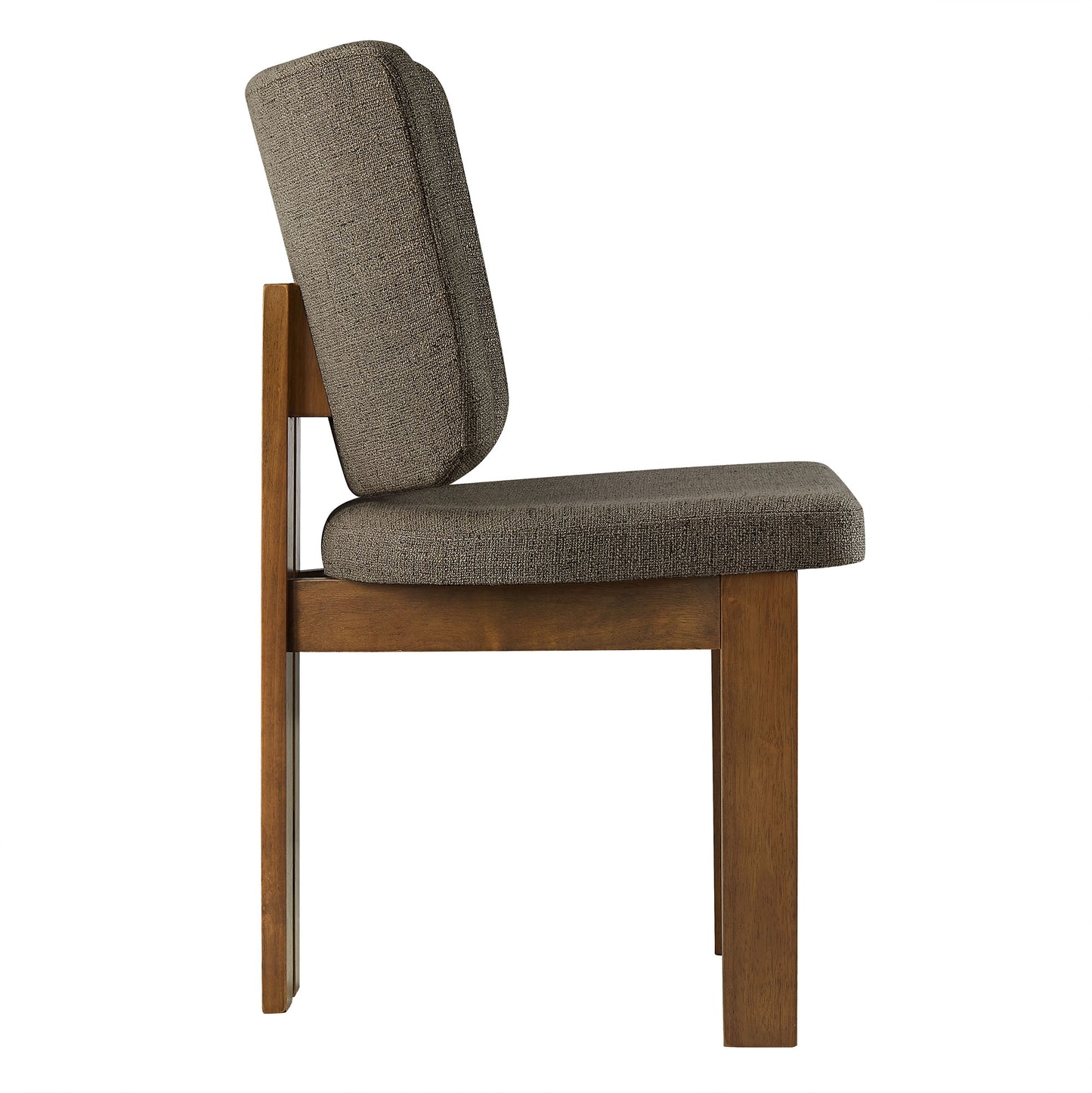 Alba Armless Upholstered Dining Chairs Set Of 2 by Modway
