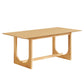 Ashcroft 69" Rectangular Dining Table by Modway