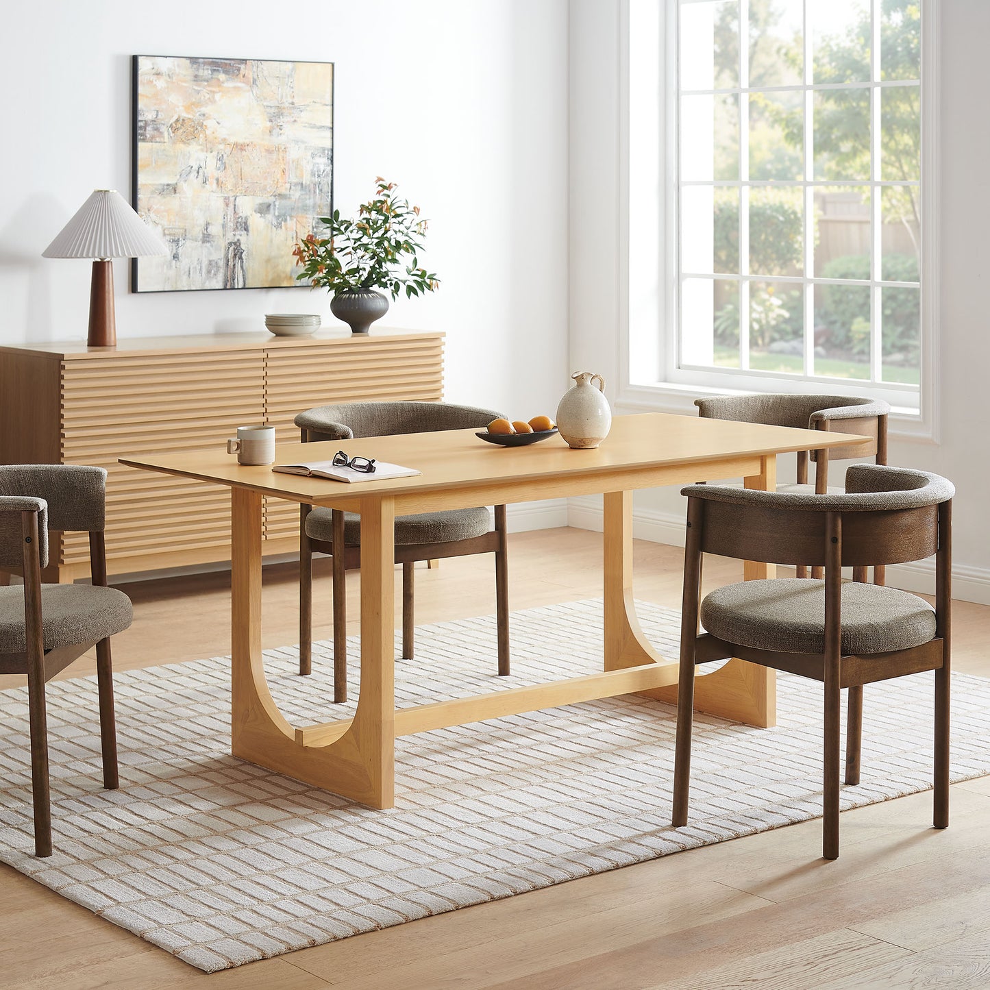 Ashcroft 69" Rectangular Dining Table by Modway
