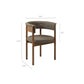 Clea Curved Upholstered Dining Chairs Set Of 2 by Modway
