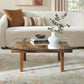 Isby 35 Inch Tempered Glass Coffee Table by Modway