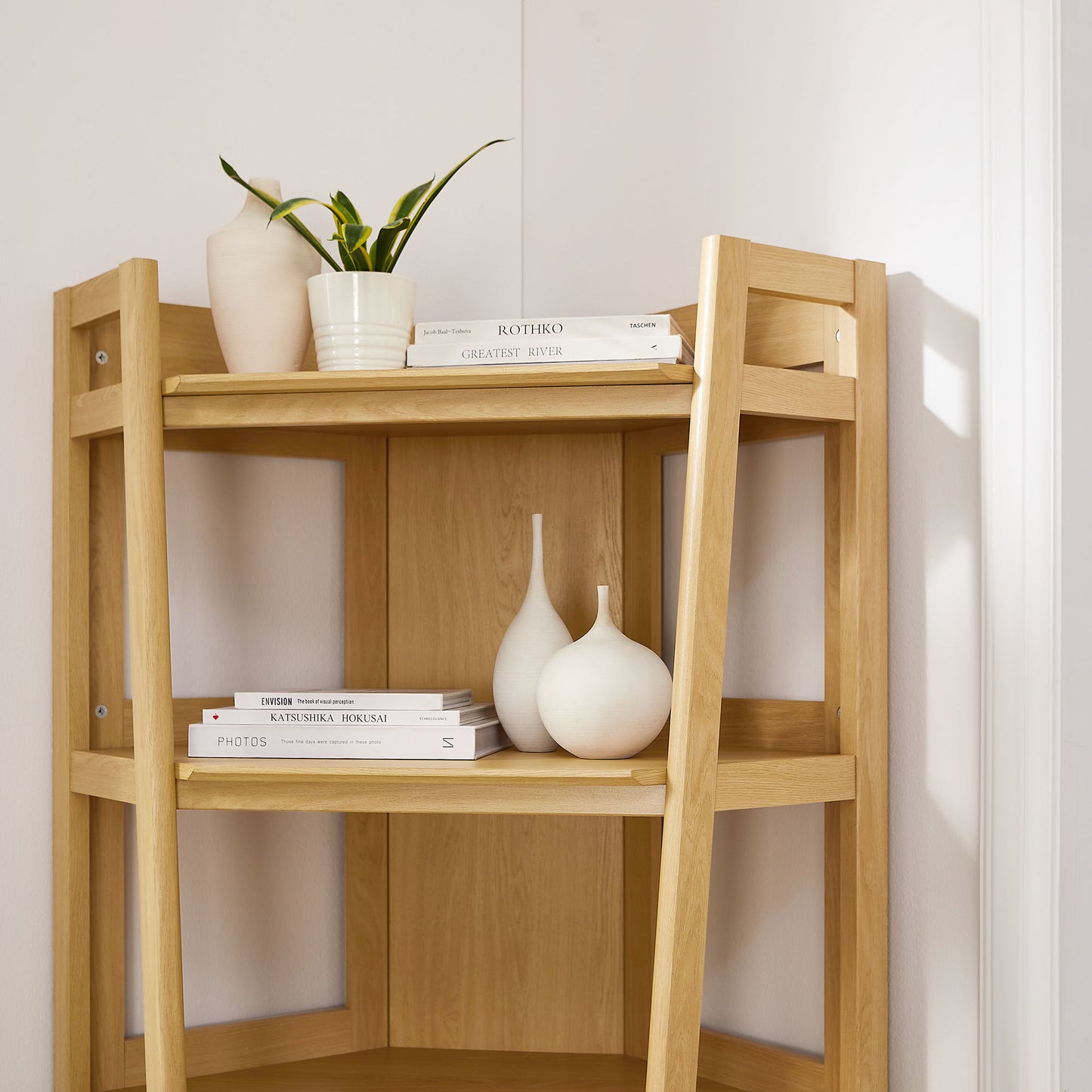 Bixby 71 Inch Corner Bookshelf by Modway