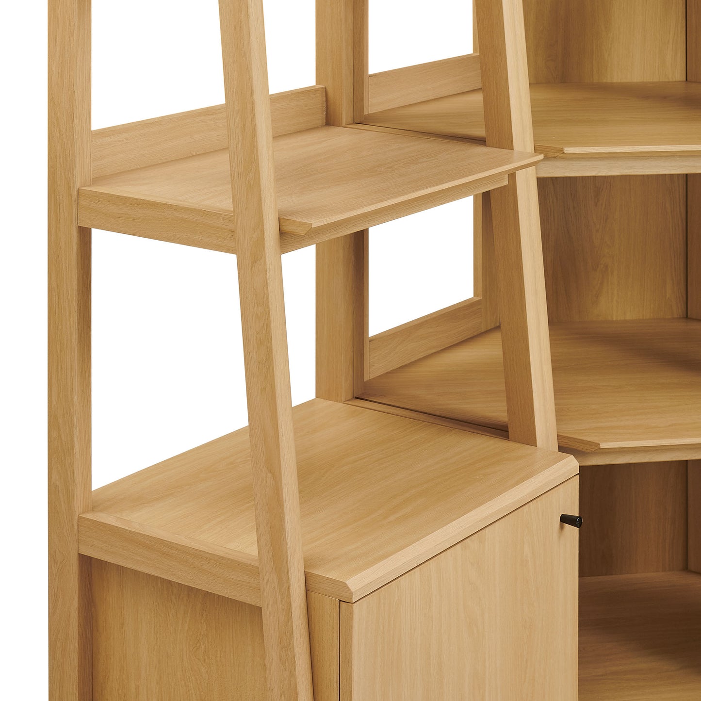 Bixby 3-piece Corner Bookshelf Set with Narrow Bookshelves by Modway