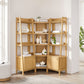 Bixby 3-piece Corner Bookshelf Set with Narrow Bookshelves by Modway