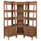 Bixby 3-piece Corner Bookshelf Set with Narrow Bookshelves by Modway