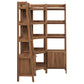 Bixby 3-piece Corner Bookshelf Set with Narrow Bookshelves by Modway