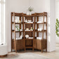 Bixby 3-piece Corner Bookshelf Set with Narrow Bookshelves by Modway