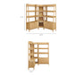 Bixby 3-Piece Corner Bookshelf Set with Wide Bookshelves by Modway