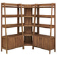 Bixby 3-Piece Corner Bookshelf Set with Wide Bookshelves by Modway