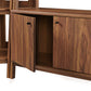 Bixby 3-Piece Corner Bookshelf Set with Wide Bookshelves by Modway