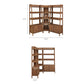 Bixby 3-Piece Corner Bookshelf Set with Wide Bookshelves by Modway