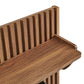 Render Fluted Coat Rack Panel With Shelf by Modway