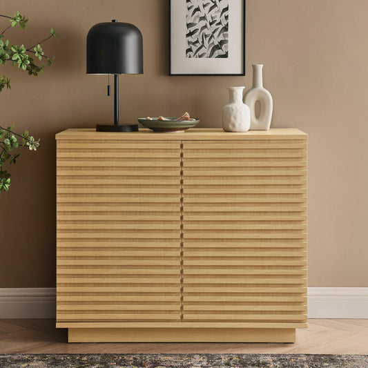 Render 2-Door Fluted Accent Cabinet by Modway