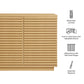 Render 2-Door Fluted Accent Cabinet by Modway