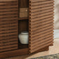 Render 2-Door Fluted Accent Cabinet by Modway