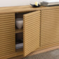 Render 4-Door Fluted Sideboard Cabinet TV Stand by Modway