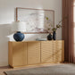 Render 4-Door Fluted Sideboard Cabinet TV Stand by Modway