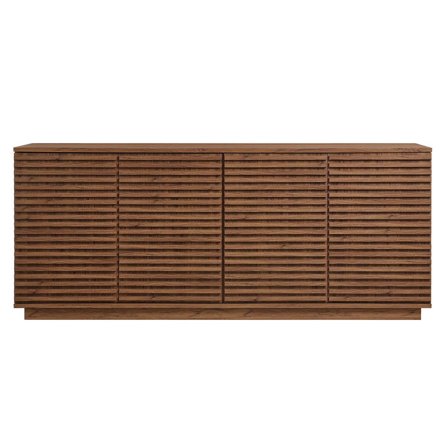 Render 4-Door Fluted Sideboard Cabinet TV Stand by Modway
