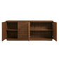 Render 4-Door Fluted Sideboard Cabinet TV Stand by Modway