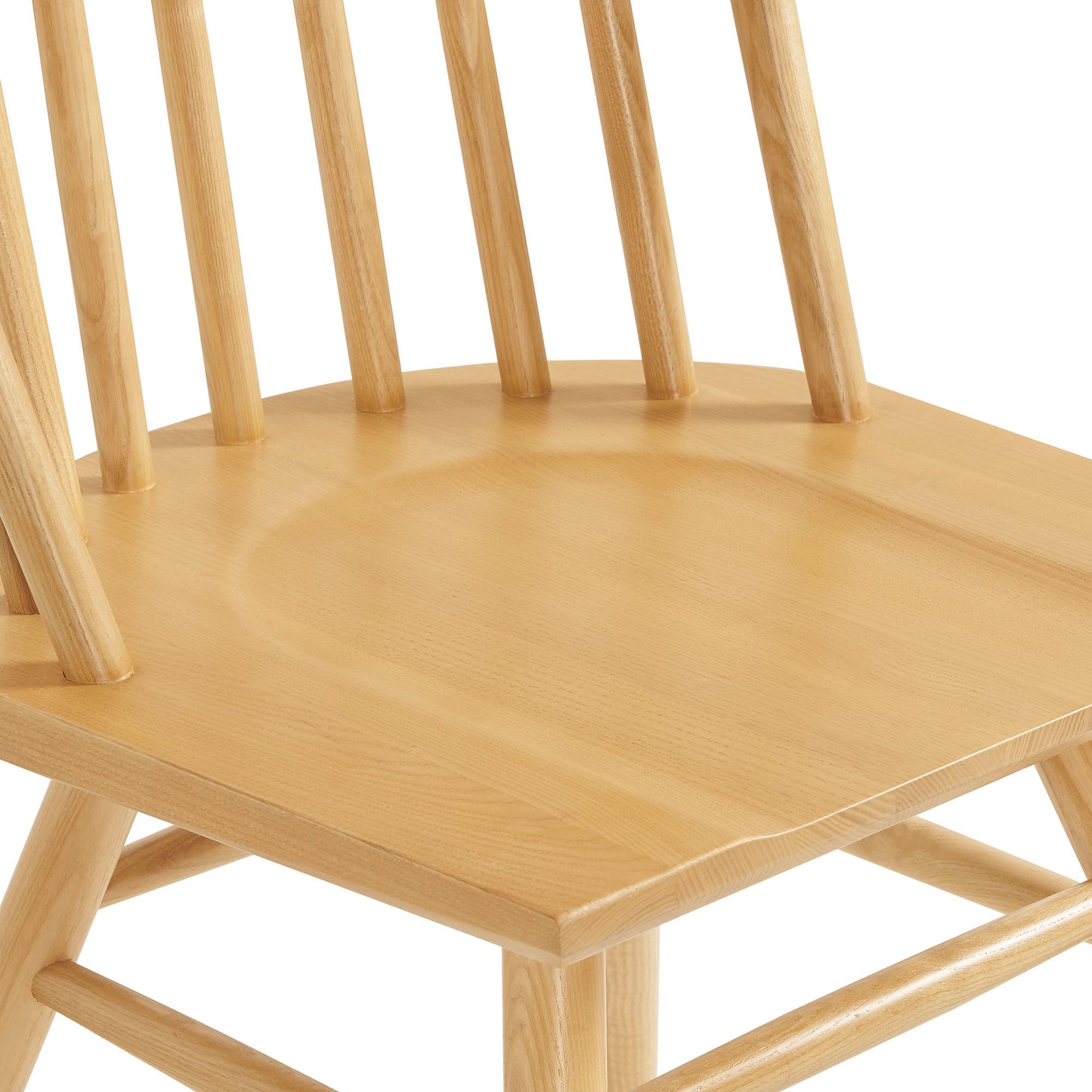 Alvar Spindle Back Dining Side Chairs Set of 2 by Modway