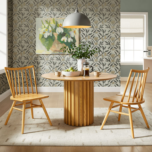 Alvar Spindle Back Dining Side Chairs Set of 2 by Modway