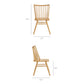 Alvar Spindle Back Dining Side Chairs Set of 2 by Modway