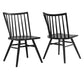 Alvar Spindle Back Dining Side Chairs Set of 2 by Modway