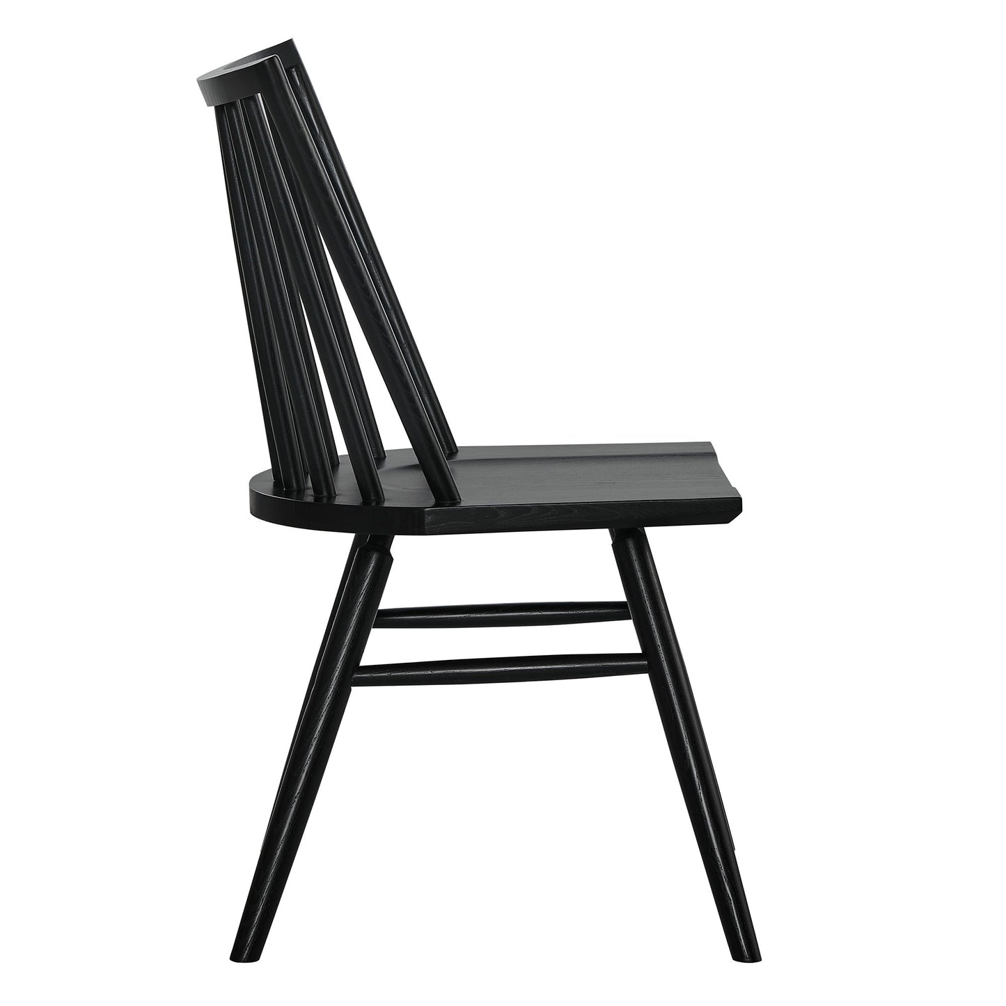 Alvar Spindle Back Dining Side Chairs Set of 2 by Modway