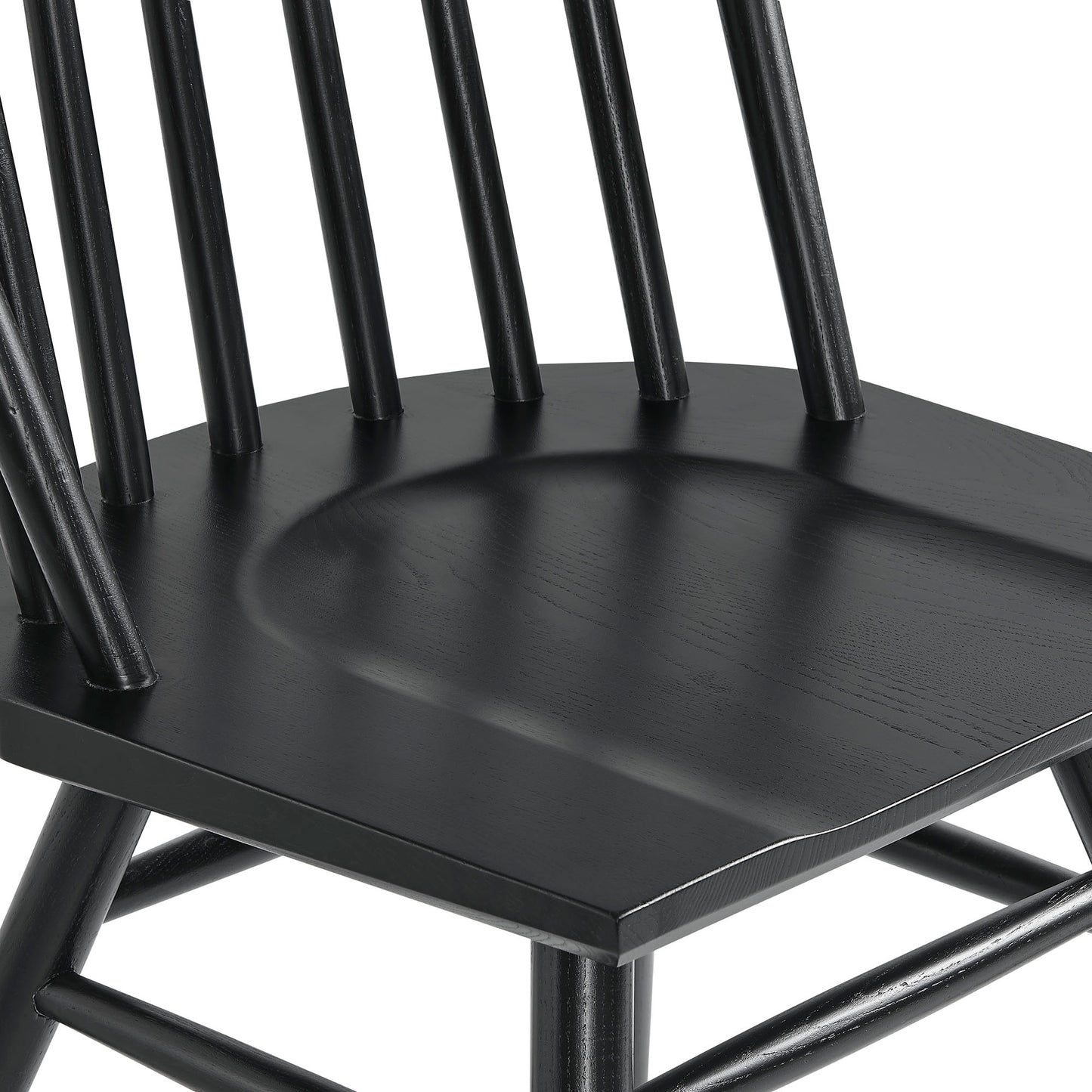 Alvar Spindle Back Dining Side Chairs Set of 2 by Modway