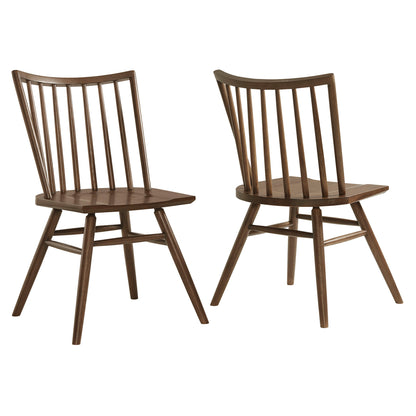 Alvar Spindle Back Dining Side Chairs Set of 2 by Modway
