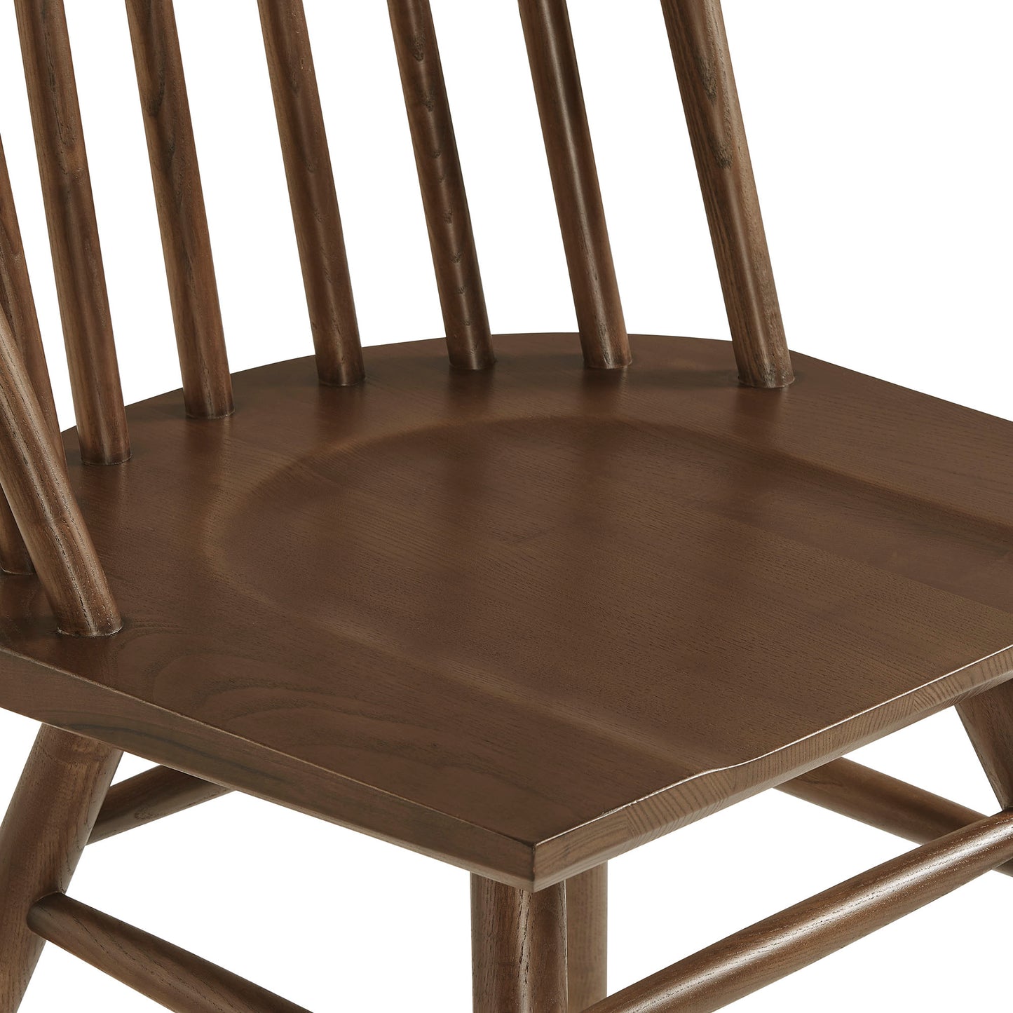 Alvar Spindle Back Dining Side Chairs Set of 2 by Modway