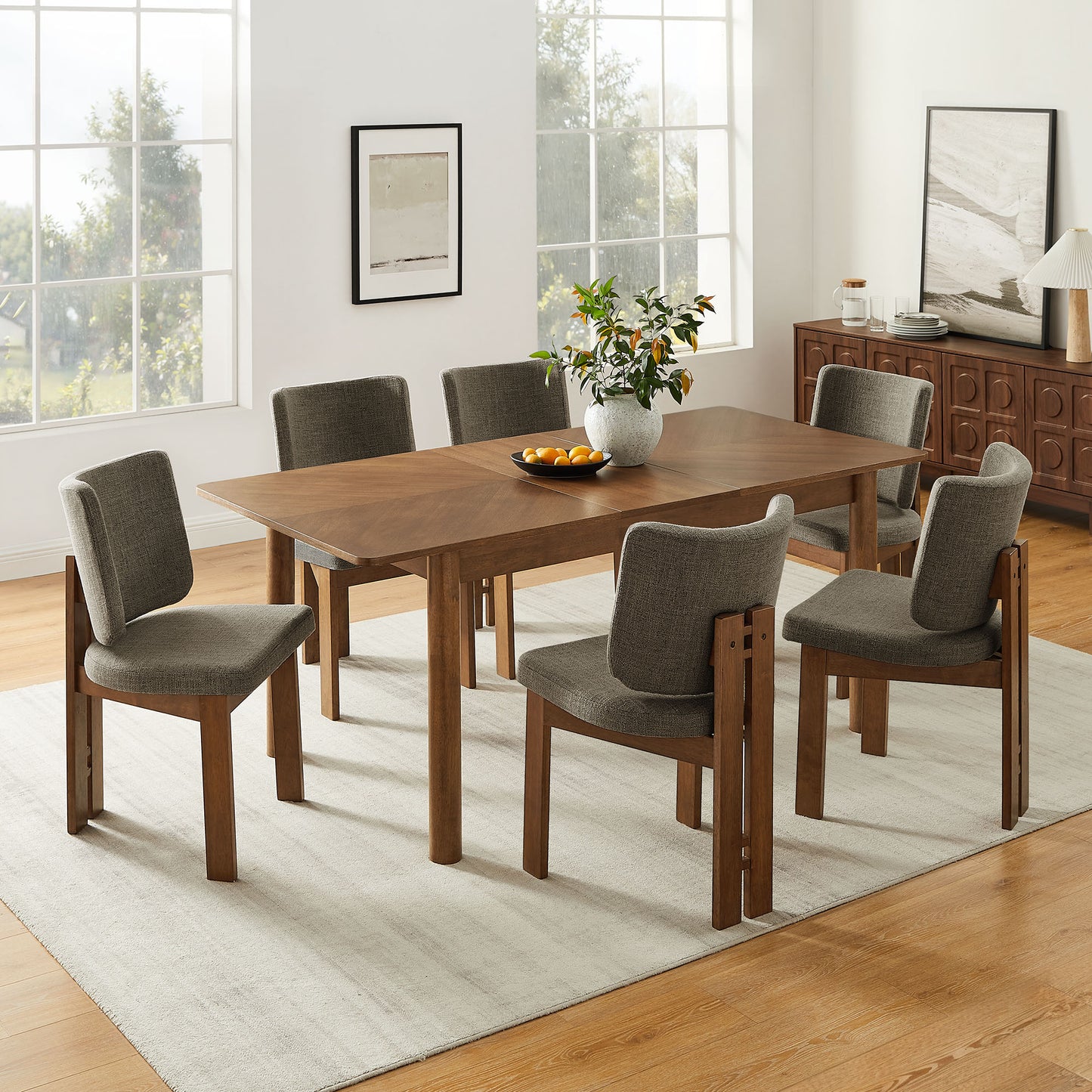Alba 7-Piece Dining Set by Modway
