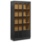 Anwen Solid Wood and Glass Display Cabinet by Modway